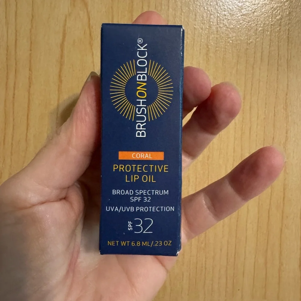 Brush On Block Coral Lip Oil